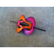 Barrette Rose - Orange