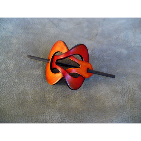 Barrette Rouge - Orange