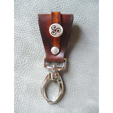 Portes clefs ceinture triskell