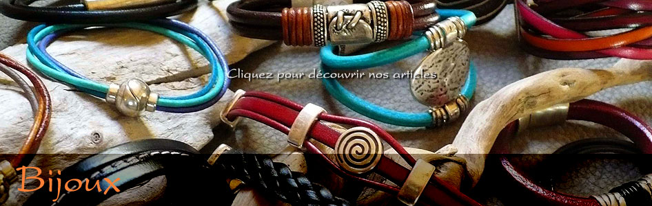 Bijoux cuir